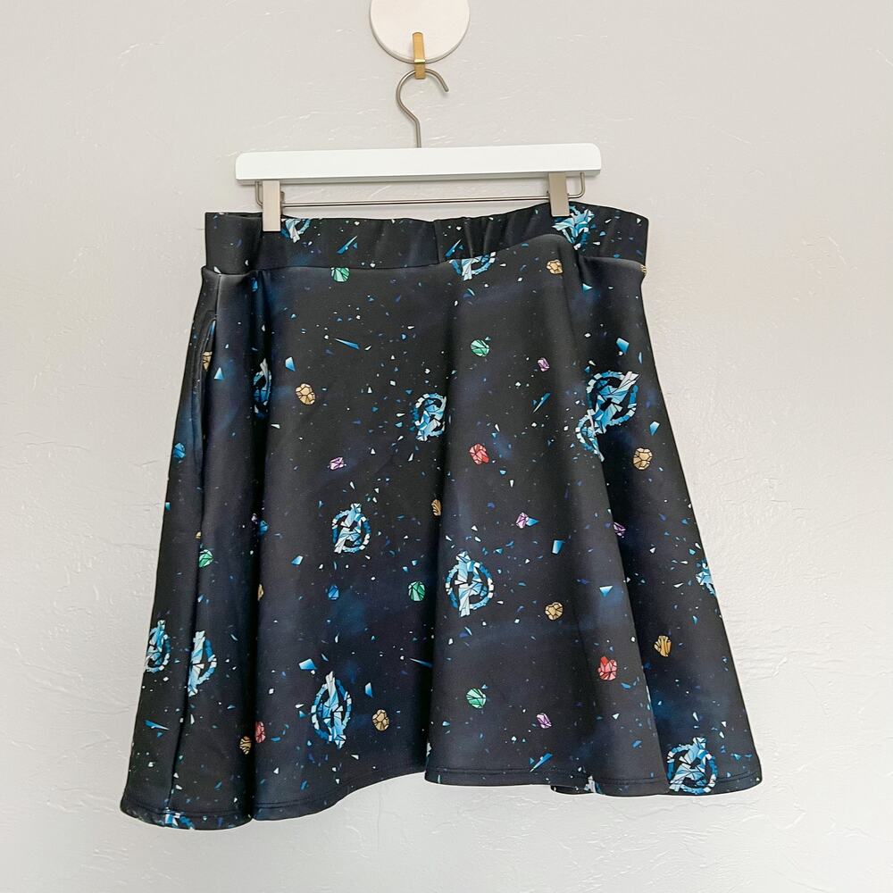 Torrid x Her Universe Marvel Avengers Endgame Scuba Skirt size 1X - Picture 4 of 6